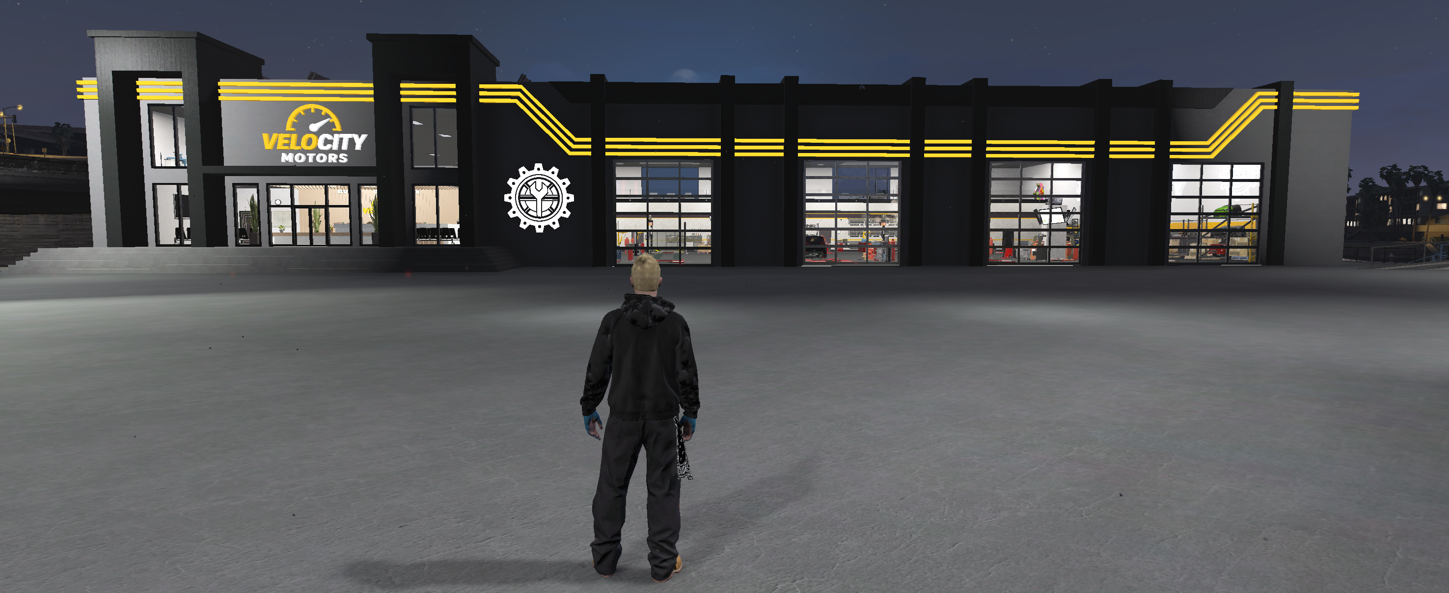 Velocity Motors showroom